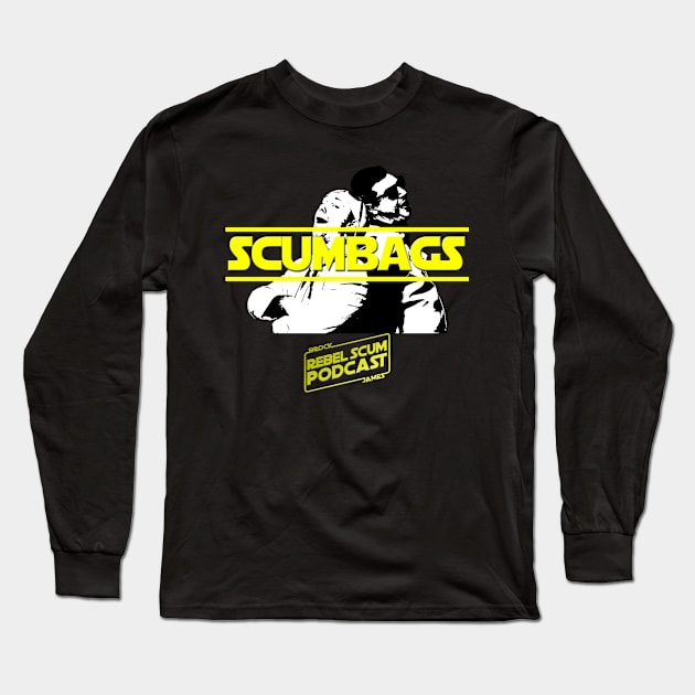 Galactic Scumbags! Long Sleeve T-Shirt by RebelScumPodcast